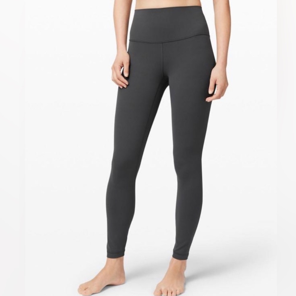 🍋 Lululemon Graphite Grey  Leggings 28 inch size 6